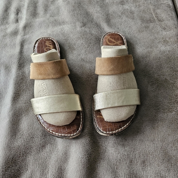 Sam Edelman Gala Leather Slide - Picture 3 of 8